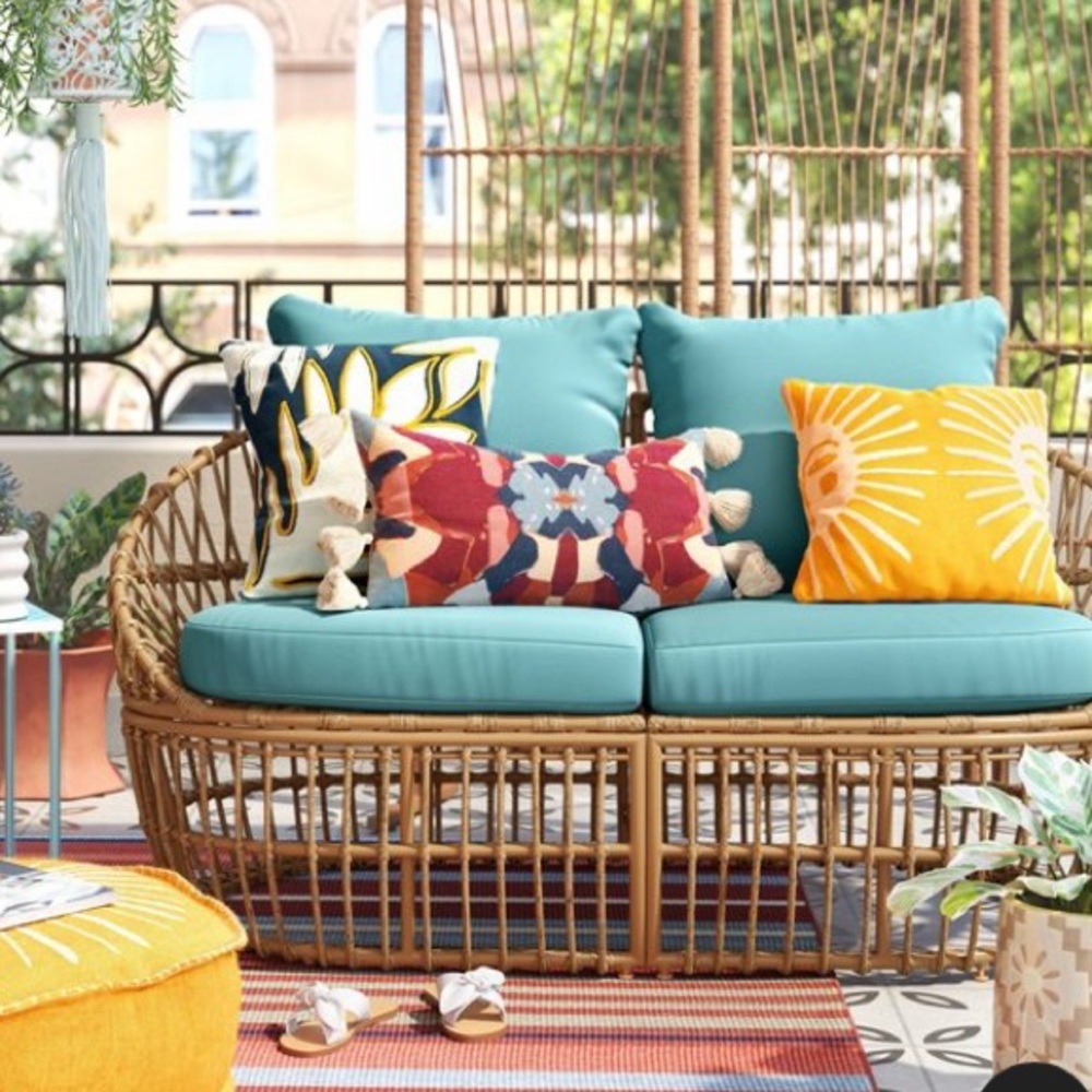 Opal house sun outdoor pillow NEW WITH TAGS - Picture 4 of 6
